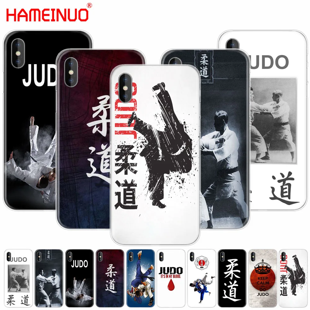 

HAMEINUO judo love sports cell phone Cover case for iphone X 8 7 6 4 4s 5 5s SE 5c 6s plus