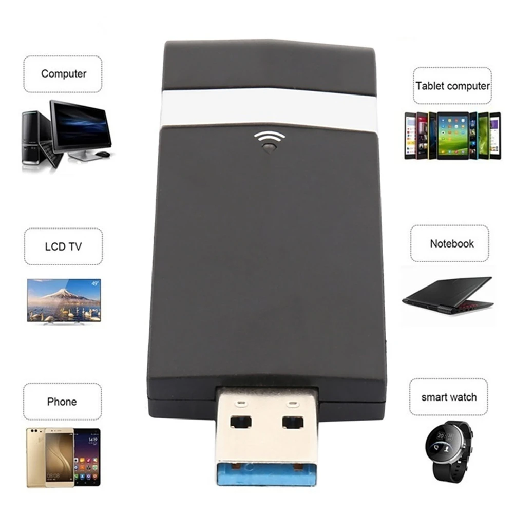 Новое поступление 1200 м Dual Band NIC RTL8812BU решение USB3.0 высокоскоростной двухдиапазонный Wi-Fi игры NIC челнока 9,13