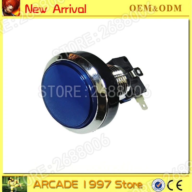 

arcade 45MM illuminated 12v LED round Arcade Push Button with microswitch button for arcade machine recreation machine