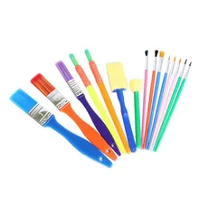 15 шт./компл. DIY краски ing инструменты цветная краска ing кисть-губка детская граффити Рисование раннего образования творческие игрушки