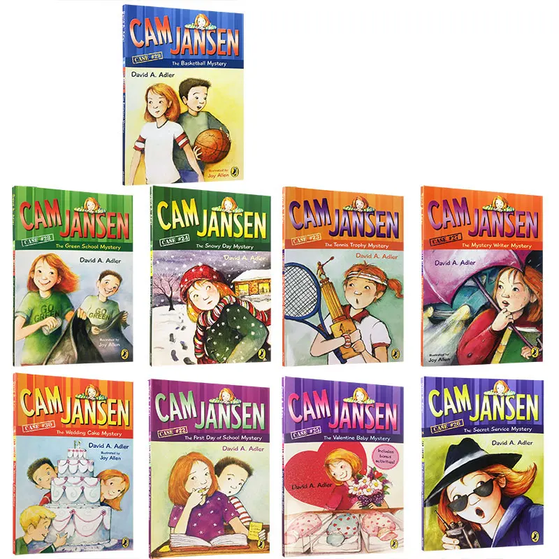

not cloth book 9 camJansen books/set original English picture story series