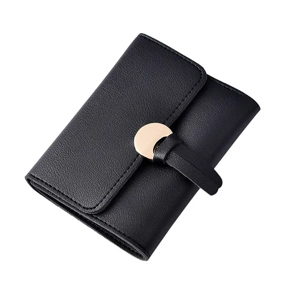 OCARDIAN Women Fashion Solid Hasp Tassels Multi Card Position Coin Bag Wallet Hot Sale Dropship - Цвет: B