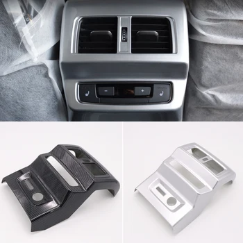 

For Audi Q5 2018 Interior Armrest Rear Air Outlet Vent Panels Cover Trim ABS 1pcs car-styling