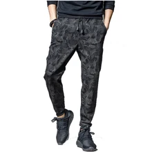 2018 high quality sweatpants Men’s gasp workout bodybuilding clothing casual camouflage sweatpants joggers pants large size 5XL