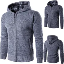 Осень зима мужские куртки для бега с длинным рукавом Повседневная Толстовка пуловер Толстовка Верхняя одежда Топы сохраняющие тепло Sudadera#2o16# F