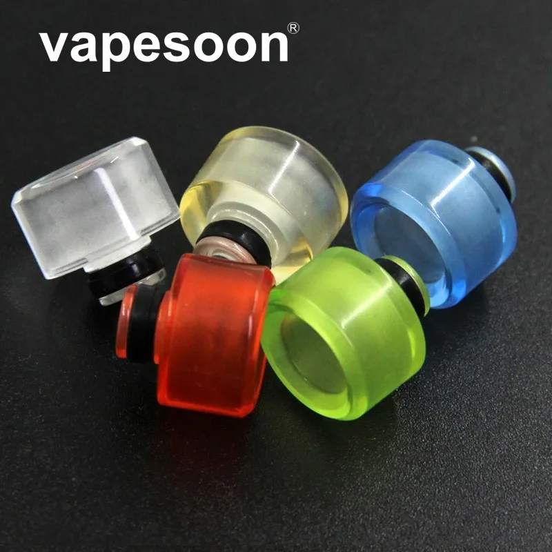 

VapeSoon 5pcs/lot 510 Resin Drip Tip Wide Bore Mouthpiece