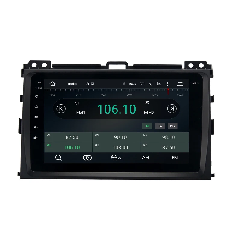 Sale Octa core Android 8.0 car GPS radio player for Toyota land cruiser prado 120 2002-2009 with 4G RAM wifi 4g usb auto Multimedia 2