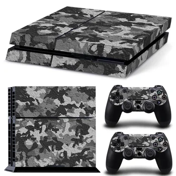

Free drop shipping custom design skin sticker for Sony PS4 Console + 2PCS Controllers Skin Sticker #TN-P4-10207