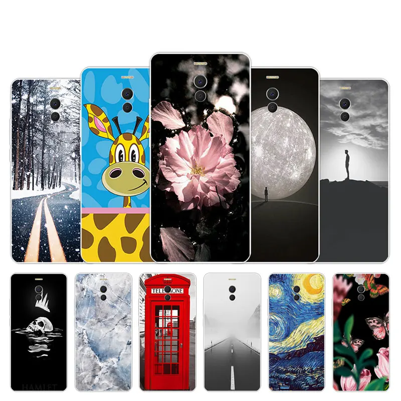 

for Meizu M6 Note/Blue Charm Note 6 Note6 Case For Meizu M6 Note 5.5 Call Box Design Cases Soft Silicone Cover For Meizu M6Note