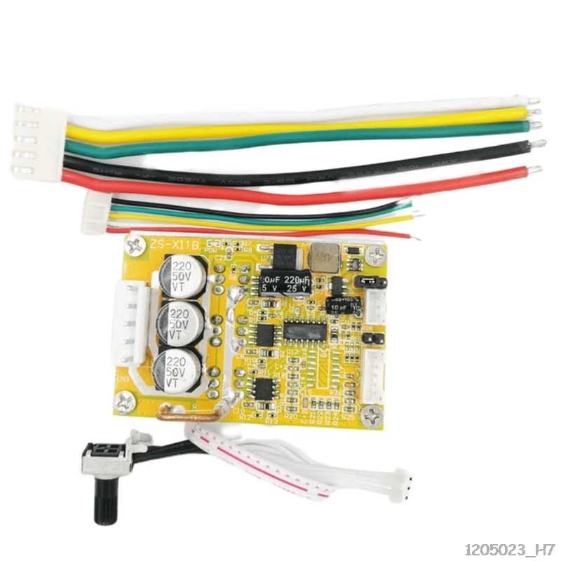 

350W 5V-36V DC Motor Driver BLDC Brushless Controller Wide Voltage High Power