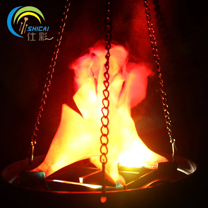 hanging type simulation flame light glow bar house atmosphere props halloween decor store shop layout electronic