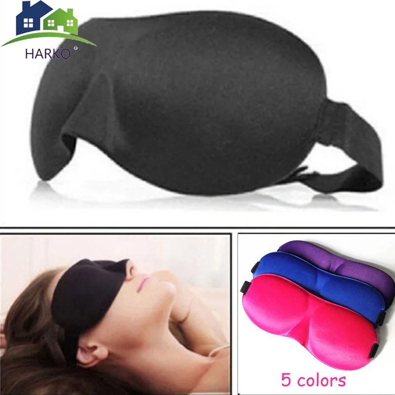

3D Sleep Eyeshade Natural Sleeping Eye Mask Cover Shade Eye Patch Women Men Portable Blindfold Eyepatch Eyeshade For Sleeping