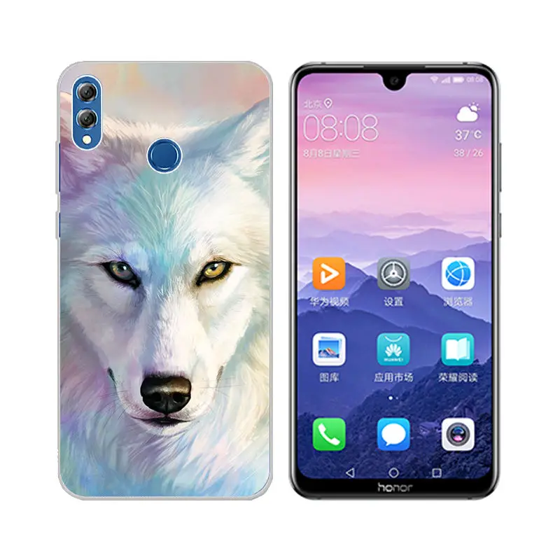 Arvin Soft TPU Case for Huawei Honor 8X Clear Silicone for Huawei Honor 5X 6X V8 8 4X 4A 5C Fundas for Honor 8X Max Protector  (1)