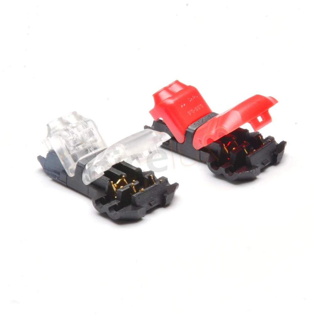 10 шт. 2pin DC/AC 300V 10A проводной разъем 18 22AWG без сварки шотландский замок Быстрый