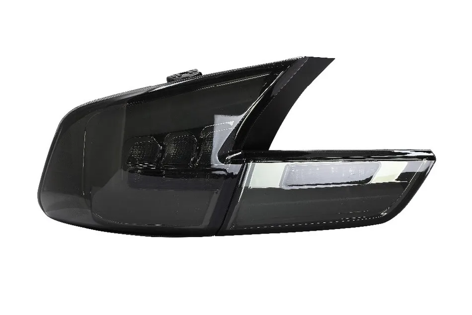 Автомобильный стильный задний фонарь для Toyota Camry, американский стиль, светодиодный задний светильник, 2006-2011 Camry, 40 задний светильник, DRL+ Реверс+ сигнальный светильник, задний фонарь - Цвет: somke