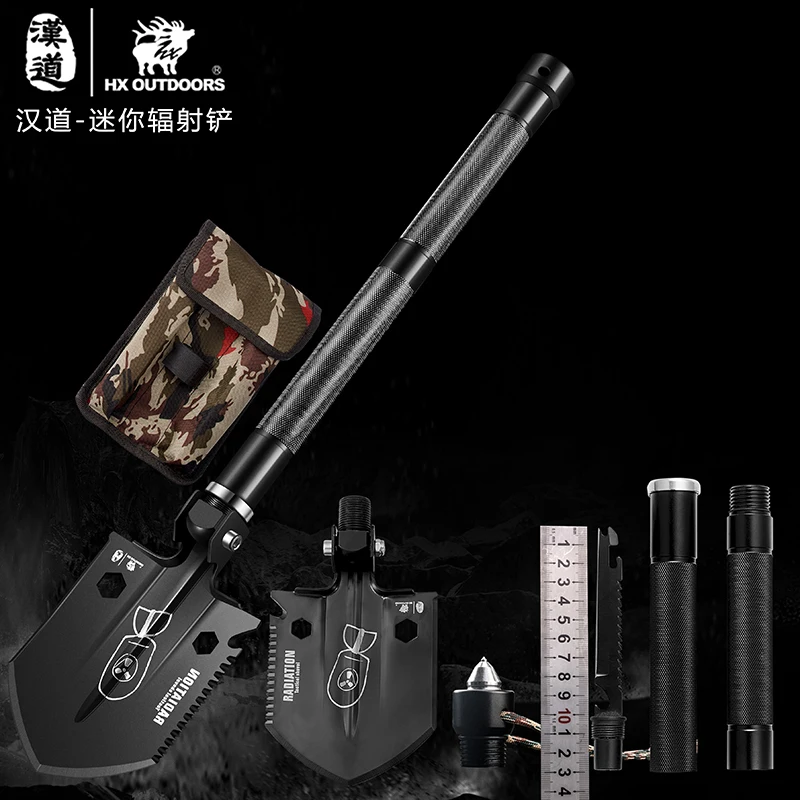 HX OUTDOORS sapper shovel multifunction camping survival shovel folding shovel outdoor carry Gear shovel knife tool mini easy HX OUTDOORS sapper shovel multifunction camping survival shovel folding shovel outdoor carry Gear shovel knife tool mini easy