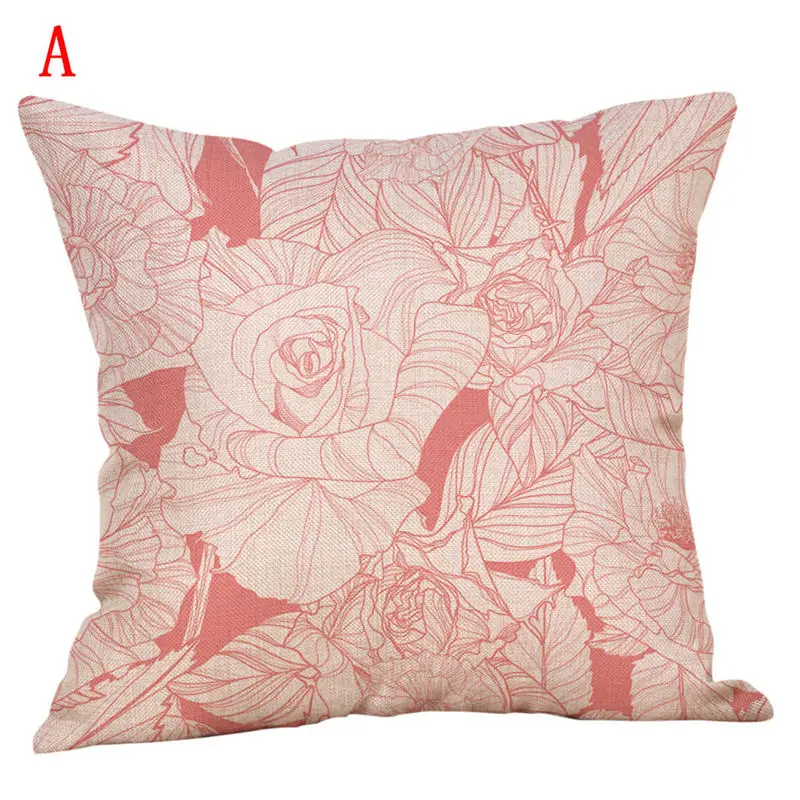 2019 NEW Happy Valentine's Day Throw Pillow Case Sweet Love Square Cushion Cover pillow covers decorative 40JA1807