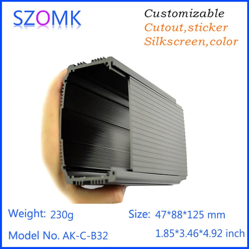 aluminum extrusion case szomk aluminum project box electronics enclosure for pcb aluminum amplifier housing box extruded junction box aluminum diy box pcb control enclosure electrical gps tracker outlet boxes (1).jpg