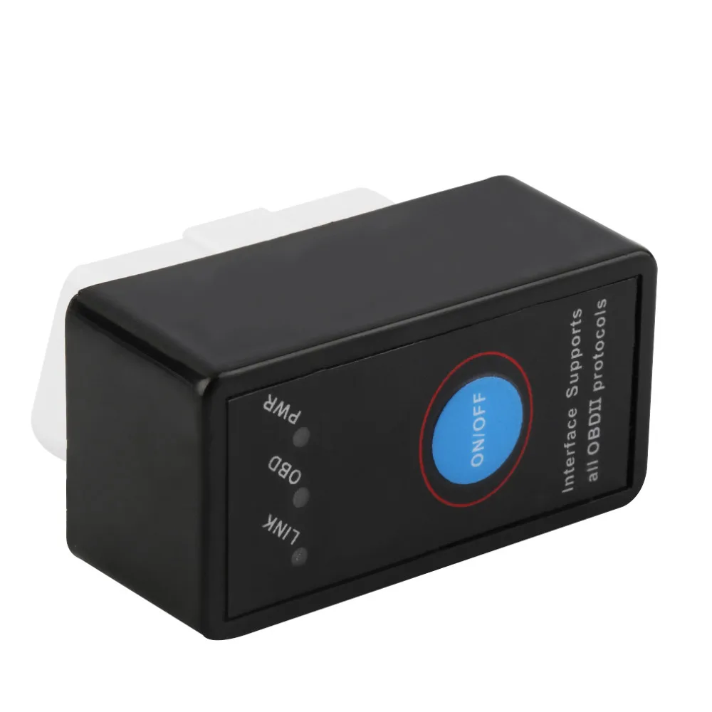 Авто Мини V2.1 ELM327 Bluetooth ELM 327 OBD2 OBD ii может-BUS автомобильные инструменты для диагностики переключатель сканера работает на Android Symbian Windows