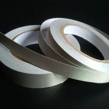 5x 20 мм* 20 метров Серебряная проводящая тканевая лента Электромагнитная EMI Экранирование FFC EPC EMI lcd PDP кабель провода обертывание делая