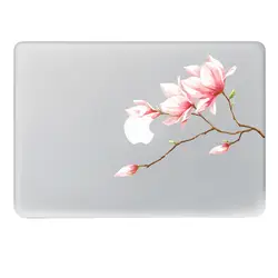 Розовый бутон цветок виниловая наклейка тетрадь стикеры на ноутбук Стикеры для DIY Macbook Pro Air 11 13 15 дюймов кожи ноутбука