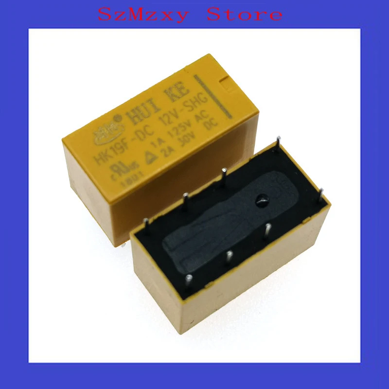 10 шт./лот реле HK19F-DC12V-SHG HK19F-DC 12V-SHG 12V HK19F DIP8