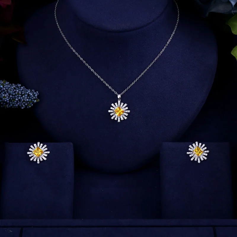 Дизайн Роскошные AAA циркон в форме капли воды ожерелье кулон для женщин, высокое качество Вечерние/ювелирные изделия Свадебные