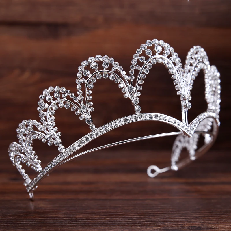 2016 Hot Fashion Cubic Zirconia Crown Hairband Tiara