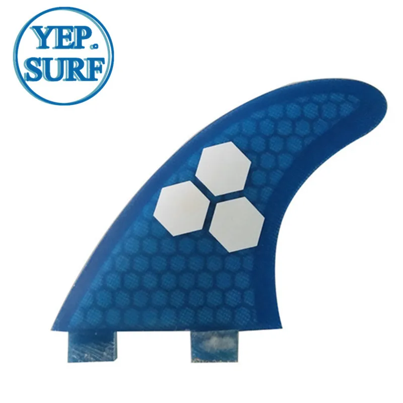 Плавник для серфинга FCS G7 плавник сотовый плавник для доски для серфинга 5 цветов плавник для серфинга Quilhas Подруливающее устройство аксессуары для серфинга - Цвет: Blue