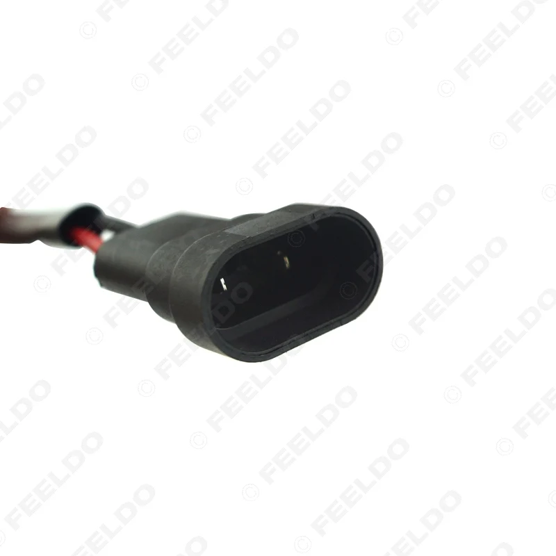 FEELDO 1Pc Power Wire Adapter Cable For DENSO(Koito) D4S/D4R Xenon HID Retrofit Ballast To 9005(HB3)/9006(HB4) Socket #1962