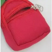1/6 модный рюкзак для куклы аксессуары рюкзак для куклы blyth сумка для куклы BJD 1/6 аксессуары для куклы Барби - Цвет: Красный