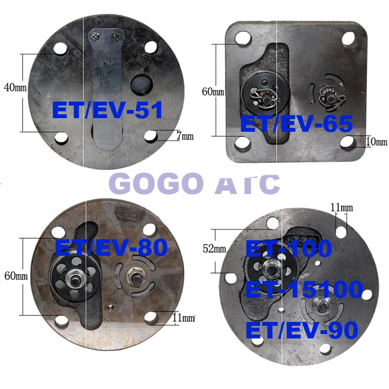 2-Piece Air Compressor Reed Valve Plate Set – 57mm X 11mm Cast Steel Pump Head Parts