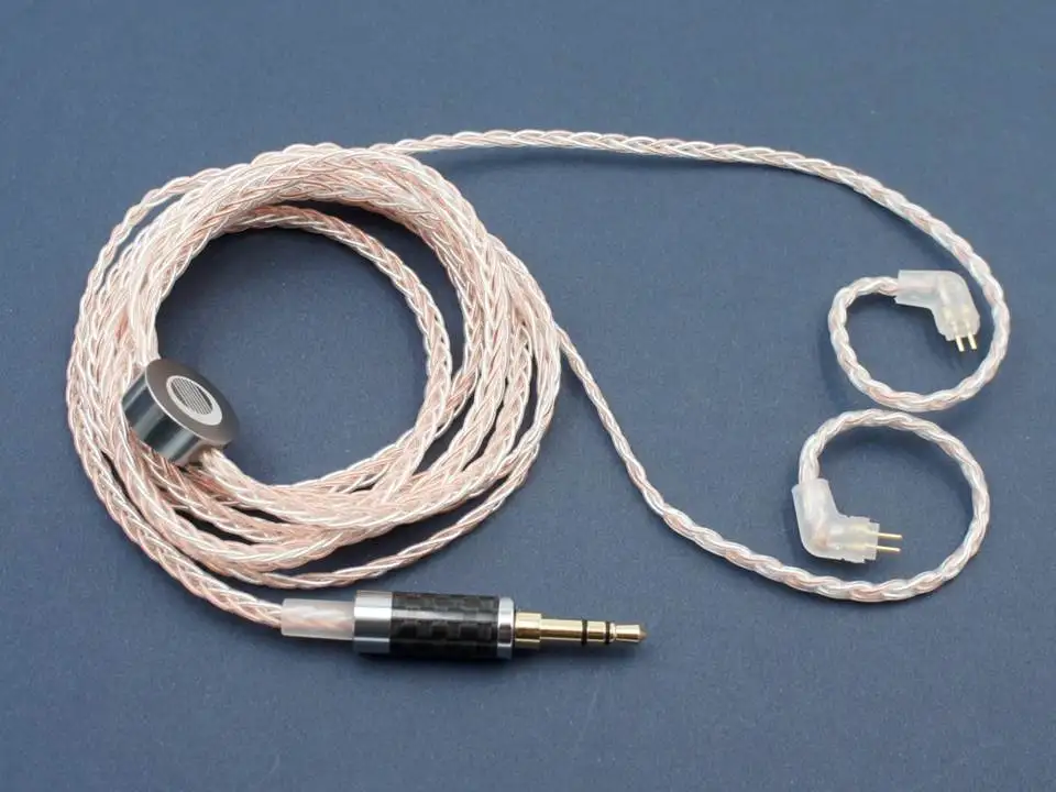 

NS Audio 2Pin 0.78mm IEM Cable 8 Shares Copper & Silver-plated Copper Mixed Braided for NS2Pro/NS5/ Kanas Pro/A8