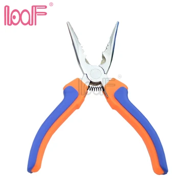 

LOOF Wholesale 50pcs Stainless Steel A Type Pliers for Micro Rings/Links Hair Extension Keratin Fusion Glue Bond Removal Tool