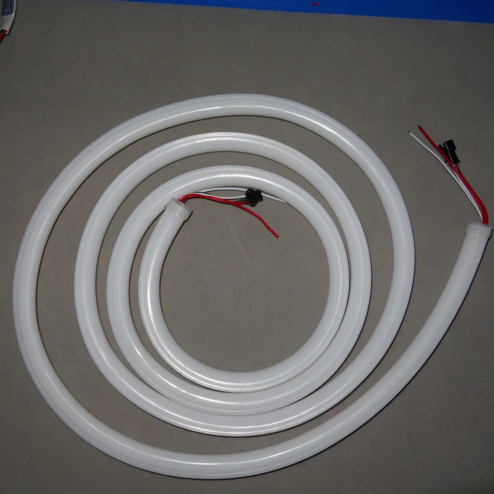 

2.5m DC12V WS2812B addressable led neon pixel light,RGB full color;60leds/m with 60pixels/m;waterproof in neon tube