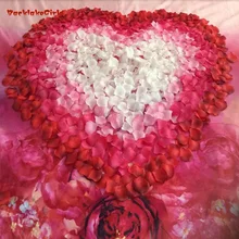 Лепестки роз Свадебные аксессуары 5000 шт./лот дешевые искусственные лепестки роз цветы Свадебные украшения красивые