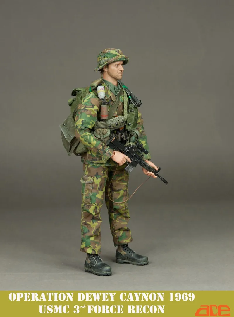 1/6 масштаб фигурка кукла операция Dewey Caynon 1969-USMC 3rd Force Recon Коллекционная 1" фигурка куклы пластмассовые игрушечные модели