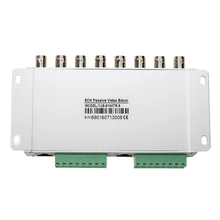 5 Packs 8 Channel Passive Video CCTV Transmitter Balun BNC Female RJ45 Cat5 UTP