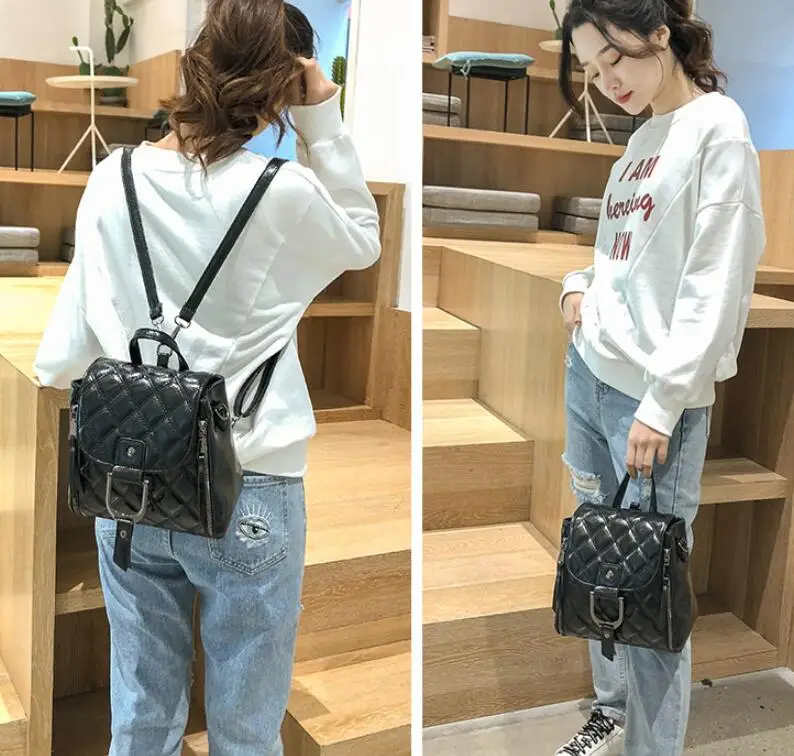 Модный женский рюкзак Boutique высокого качества Женская водонепроницаемая