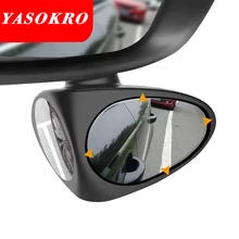 YASOKRO Car Blind Spot Specchio Ampio Angolo di Specchio 360 di Rotazione Regolabile Convesso Rear View Mirror per la Sicurezza di Parcheggio specchio di Destra
