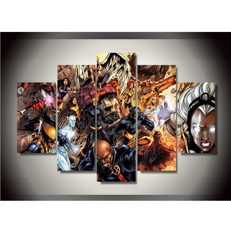 Canvas Printings Marvel Comics X Men Painting Wall Art Home Decoration