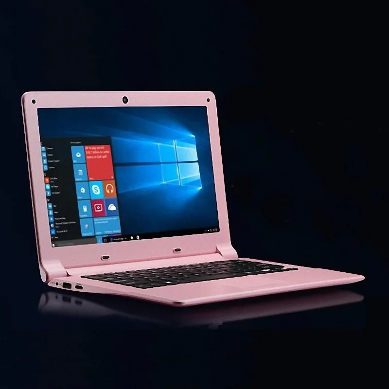 

11.6" Windows10 Laptop 32G SSD Ultrabook Fast CPU Intel 4 Core WIFI Office College Pink Arabic AZERTY Spanish Russian Keyboard