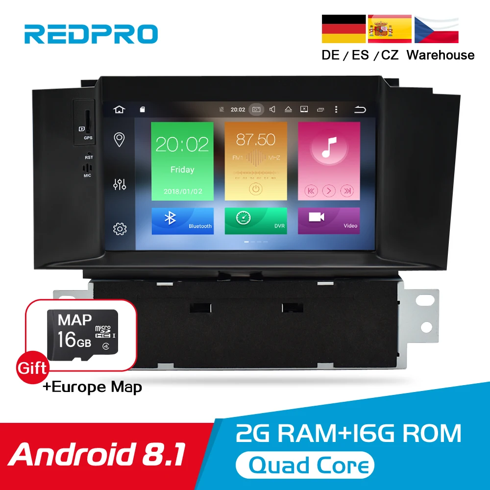 

Android 8.1 Car Stereo For Citroen C4 C4L DS4 2013 2014 2015 2016 DVD Player Auto Radio Video FM GPS Navigation 2 Din Multimedia