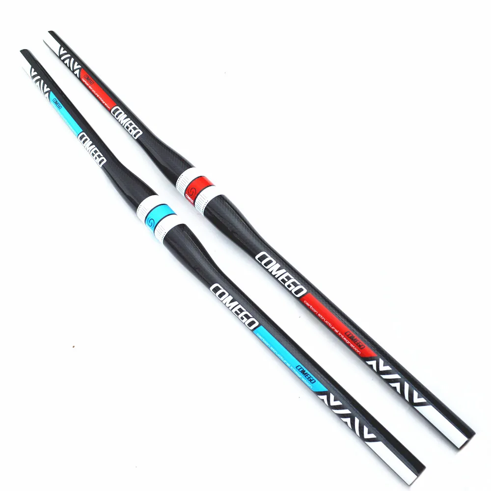 

NEW Comego full carbon fiber mountain bike handlebar flat bar MTB road bicycle handlebar 31.8*600-740