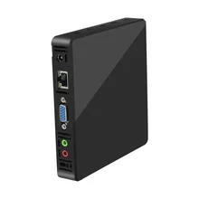 Z8350 Mini PC Windows 10 4GB RAM 60GB SSD Fanless Quiet Pocket PC HDMI VGA 2