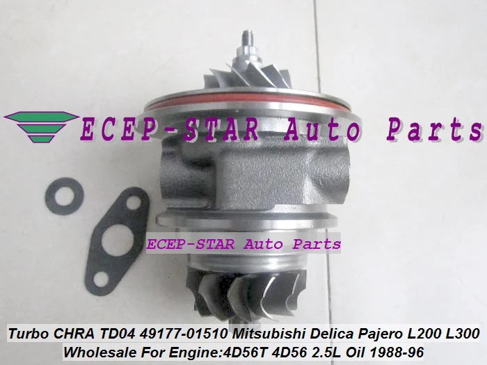 new Oil Turbo CHRA Cartridge TD04 49177-01510 49177-01511 MD094740 MD168053 For Mitsubishi