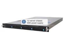 New 1U server chassis 4 disk 6G hot swap 1100W or 750W power supply
