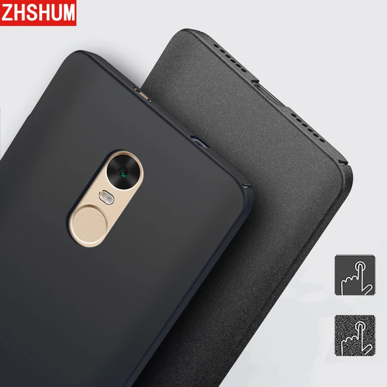 Жесткий чехол ZHSHUM для Xiaomi Redmi Note 4X 4 матовый Pro Global Coque |