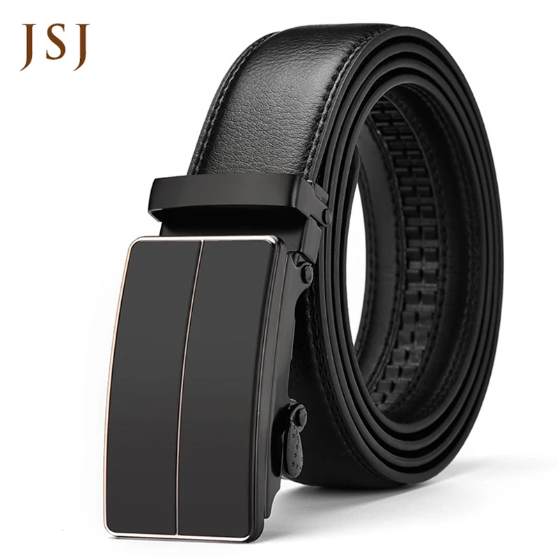 Famous Brand Belt Men Good Quality Cowskin Genuine Luxury Leather Men's