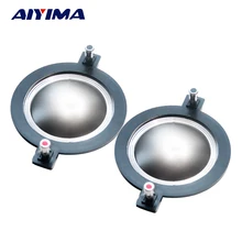 AIYIMA 2 шт. 72,2 72,5 мм ВЧ Голосовая катушка динамик s 72 ядро титановая пленка твитер кольцо голосовой динамик с диафрагмой аксессуары DIY